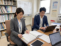 部署への説明